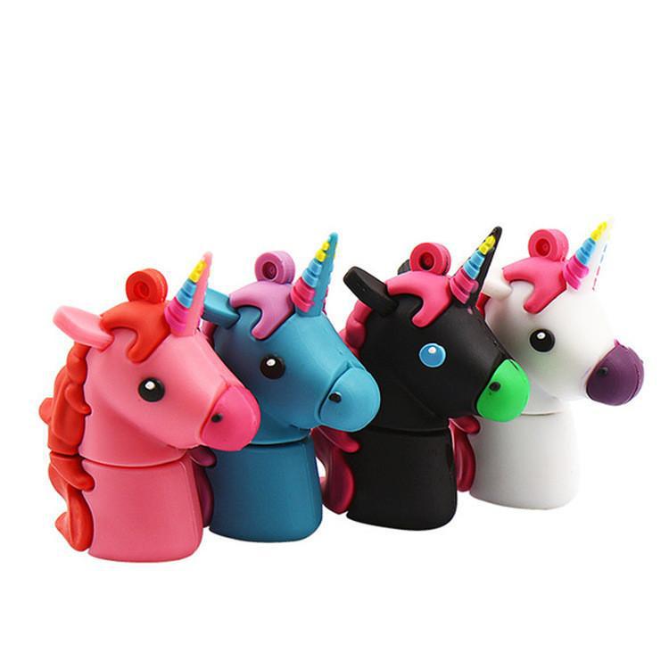 ES900 Custom Unicorn PVC USB Flash Drive product detail