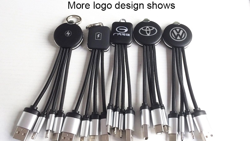 ES201 USB Charging Cable with Luminous Logo product detail