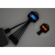 ES210 Luminous Logo 5in1 USB Charging Cable